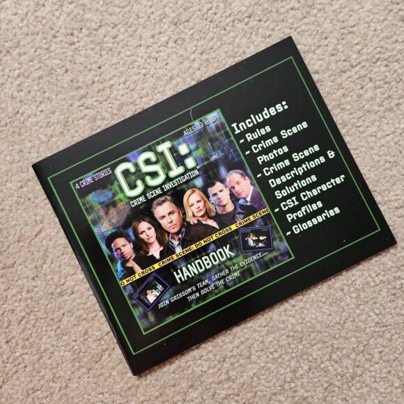 CSI: Crime Scene Investigation - 4 New Crime Stories - Board Game 2004 - Picture 5 of 12